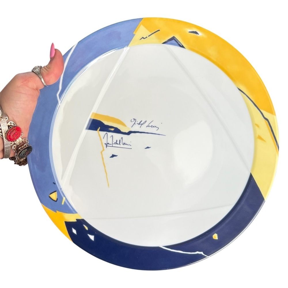 Bernardaud Limoges France Nil Trianne Signed & Numbered Collectible Plate 11.5” - Picture 8 of 8